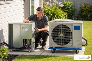 heat pump replacement in southport in