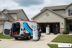 emergency water heater replacement in fishers, in